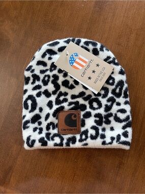 Carhartt beanie leopard